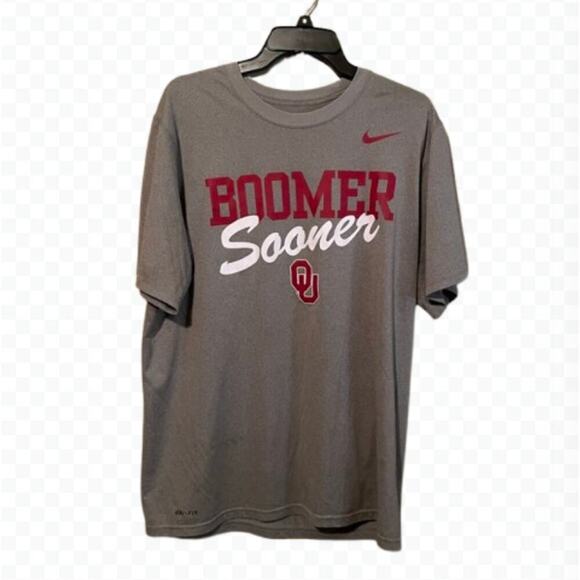 Nike "Boomer Sooner" Graphic T-shirt Men's - Size Small - Picture 1 of 10